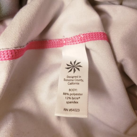 ATHLETA Fitted Leg Multi Color Capri Yoga Pants SZ S - Picture 13 of 14